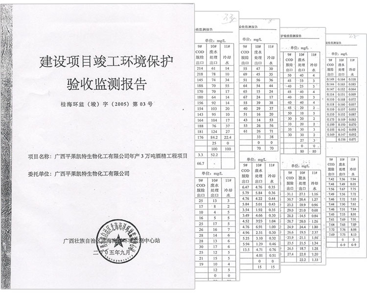 酒精厂污水处理系统